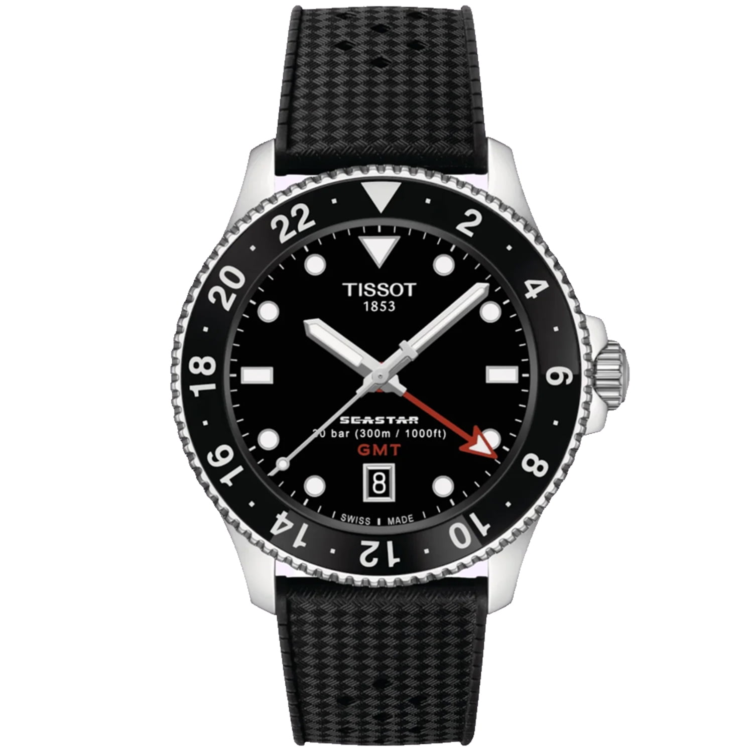 Tissot Seastar 1000 Chronograph Quartz Grey Dial Men's Watch T120