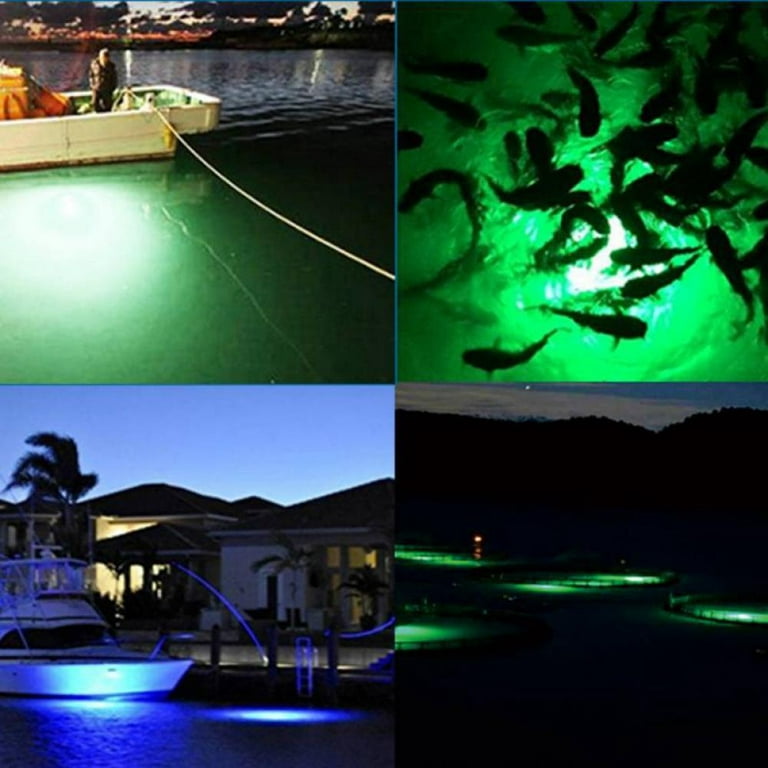 LED Fishing Lure Light, Deep Drop Lights Underwater Fishing Lure Bait  Attractant, Versatile Strobe Flashing Fishing Light 