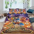 thumbnail image 2 of Leyenda de los Tres Caballeros Conjunto de sábanas temático, trío de piezas, cómodo y amigable con la piel, diseño único, regalo de decoración para el hogar para familiares, amigos y fans,135cm *200cm, 2 of 6