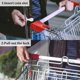 thumbnail image 2 of Llavero de metal con ficha para carrito de compras, llave inteligente de acero inoxidable para carrito de compras Llave con forma de ficha para carrito de compras universal para carro 2 piezas,Plata Sincero Electrónica, 2 of 5