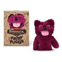 Fuggler Hairy Fuggs 9 inch (Sir Belch - Hairy Tongue) Plush, Ugly Monster Stuffed Animal Toy by ZURU