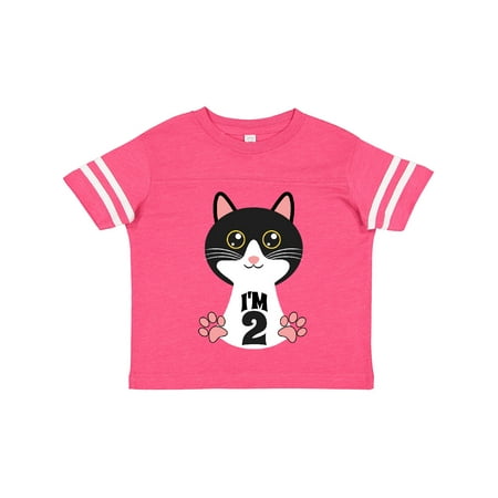 

Inktastic 2nd Birthday Cat 2 Year Old Girl Gift Toddler Toddler Girl T-Shirt
