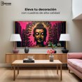 thumbnail image 3 of Cuadro Decorativo Canvas Revolution Buda Reflejo Oro Rosa 120x60 Marco Dorado, 3 of 3
