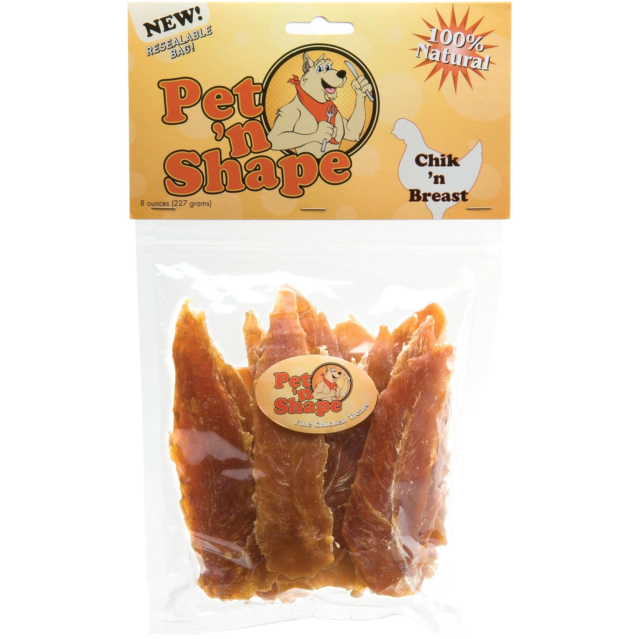 4 oz Pet n Shape Chik n Breast Natural Chicken Dog Treats