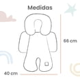 thumbnail image 5 of Nap Baby Cojín Posicionador para el Porta Bebé ó Cojin Anti Reflujo para Silla, Carreola ó Autoasiento. Soporte de Cabeza y Cuello Tipo Almohada para , Protector y Reductor - Zig Zag Rosa, 5 of 5