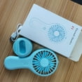 thumbnail image 5 of Summer Portable Handheld Mini Fan USB Rechargeable Battery Operated Personal Fan With Three Speeds For Travel Outdoor Activities, 5 of 5