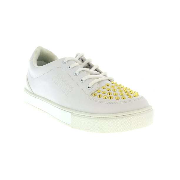 Versace Jeans KIM White/Gold Sneakers-Size for Womens - Walmart.com