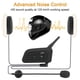 thumbnail image 4 of Auriculares intercomunicadores para casco de motocicleta, auriculares compatibles con Bluetooth para V4 V6, 4 of 5