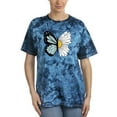thumbnail image 1 of Half Butterfly Half Daisy Tie Dye Crystal Women -Image by Shutterstock, Female Small, 1 of 4