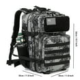 thumbnail image 7 of QT&QY 45L Outdoor Hiking Backpack for Men Molle Daypack 3 Day Gym Travel Rucksack with Bottle Holder, 7 of 7