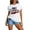 02 USA, variant on USA Shirts for Women American Graphic T-Shirts USA Flag Print Casual Short Sleeve Tops