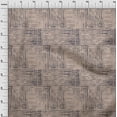 thumbnail image 3 of oneOone Viscose Chiffon Light Beige Fabric Geometric Abstract Fabric For Sewing Printed Craft Fabric By The Yard 42 Inch Wide, 3 of 4