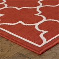 thumbnail image 2 of Oriental Weavers Méridien 2'3 "x 7'6" Tapis de Course Tissé à la Machine en Rouge, 2 of 2