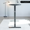 thumbnail image 4 of VIVO Black Electric Stand Up Desk Frame, Single Motor Standing Adjustable Base, 4 of 7