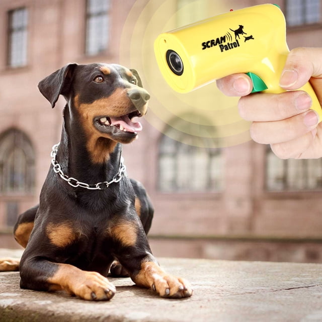 Repelente ultrasónico para perros, repelente ultrasónico para perros y gatos, repelente electrónico para perros, rendimiento inigualable