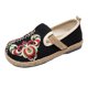 thumbnail image 2 of Zapatos individuales bordados de estilo étnico para mujer, zapatos Retro suaves, cómodos y transpirables Wmkox8yii FOPL1004, 2 of 4