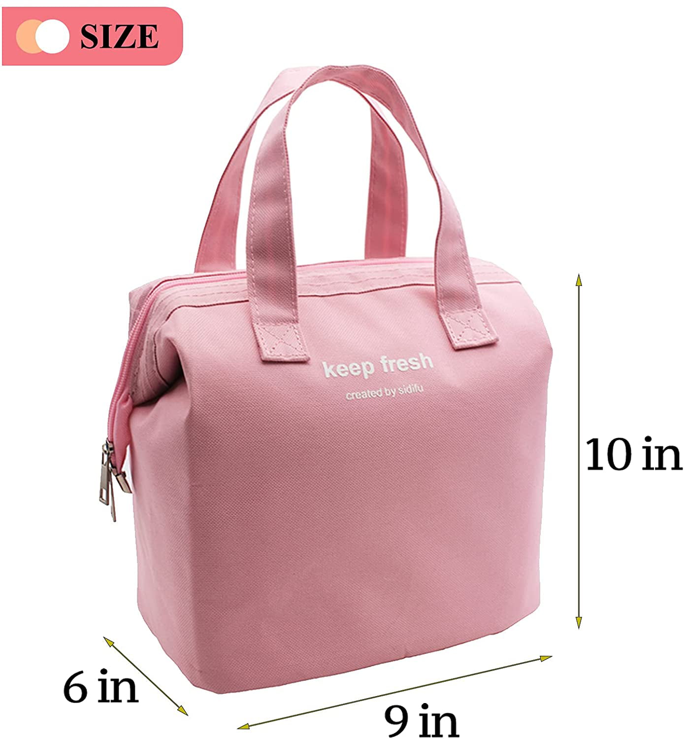Jelife Lunch Bag Cooler Bag Insulated Leakproof for Adults Kids Women Men Boys Girls Lunch Boxes Picnic Bags Meal Prep Bag Bento Box Lunch Tote for Camping Travel 6L 
