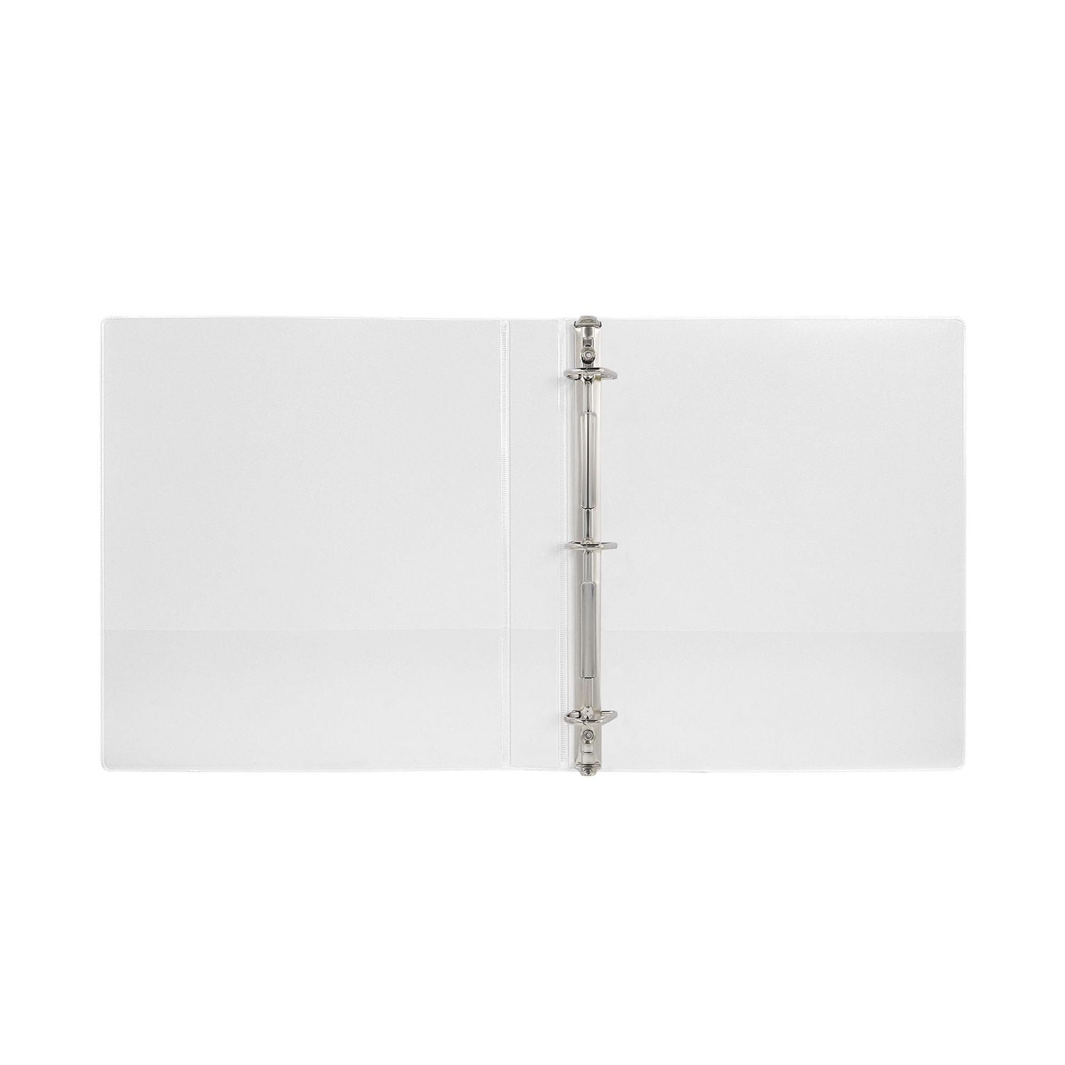 Pen + Gear 1" Durable View Binder, Slant D-Ring, WHITE