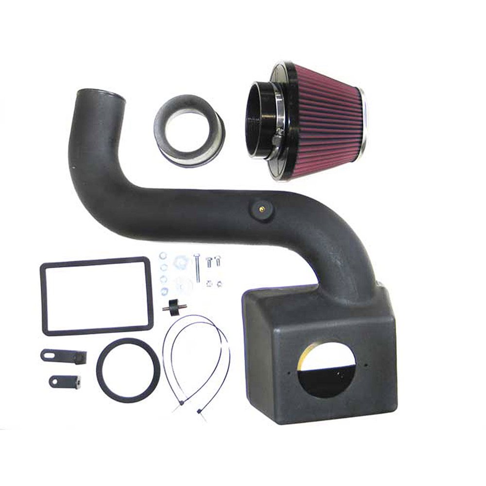 K&N Cold Air Intake Kit High Performance, Guaranteed to Increase