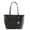 Black, variant on Michael Kors Women Lady Large Leather Shoulder Tote Handbag Purse Bag Black Gold