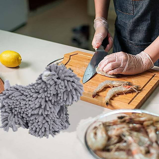 Serviettes Absorbantes pour Cuisine et Salle de Bain Serviettes en Microfibre Douce pour Sécher les Mains Matériau PP Élégant et Fonctionnel