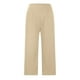 thumbnail image 5 of WILLBEST Pantalones Casuales de Lino de Verano Para Mujer, de Pierna Ancha, Con Cintura Elástica, de Color Liso, Para Un Estilo Relajado y Cómodo., 5 of 5