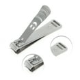 thumbnail image 3 of Unique Bargains 1 Set Portable Laugh Face Nail Clipper Kit for Women for Men Silver Tone White Pink, 3 of 7