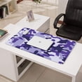 thumbnail image 3 of Purple Camouflage &nbsp;mousepad Gamingwaterproof,rubber+multispandexnon Slip the Camouflage Seriesgaming Mouse PadDesk Pad for Office Home Game 31.5x15.7inches, 3 of 7