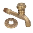 thumbnail image 2 of Grifo de latón para lavabo, repuesto de grifo frío y caliente para cocina, baño, lavabo, Estilo Vintage, 2 of 14
