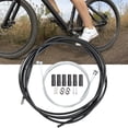 thumbnail image 3 of NIBOLOG Universal MTB Mountain Bike Road Bicycle Stainless Steel Derailleur Shift Cable Brake Line, 3 of 8