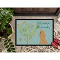thumbnail image 3 of Carolines Treasures BB7619JMAT Welcome Friends Buff Cocker Spaniel Doormat 24x36 36"L x 24"W multicolor, 3 of 4