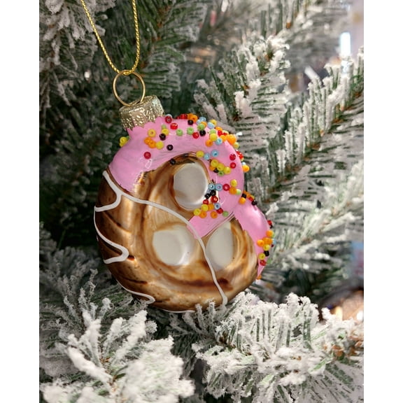Christmas Glass Ornament - Pretzel by Wizardi F07M3-30 HB-SY25071