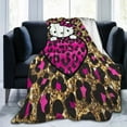 thumbnail image 5 of Hello Kitty Fleece Blanket Super Soft Cozy Throw Blanket 80"X60", Lightweight Fuzzy Comfy Flannel Blanket Warm Plush Throw Blankets For Couch, Sofa, Bed, 5 of 7