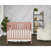 Dream On Me Jett Non-Full Size Folding Crib in White, Patented Folding System