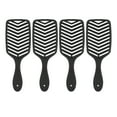 thumbnail image 2 of Hair Styling Comb,4PCS Hollow Out Brushes Massage Comb Detangling Hair Brush Multi-Functional, 2 of 14