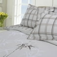 thumbnail image 3 of Superior Embroidered 3 Piece Duvet Cover Set, Full/ Queen, Beige, 3 of 4