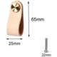 thumbnail image 2 of Manija de cuero 8 piezas Manijas de gabinete de cuero Manijas de armario para accesorios de decoración de muebles exquisitos con accesorios de tornillos kaili Sencillez, 2 of 5