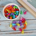 thumbnail image 3 of Riousery 100Pcs Acrylic Mini Pacifiers Solid Multicolor, Baby Shower Favors, Birthday Party Decorations, 3 of 4