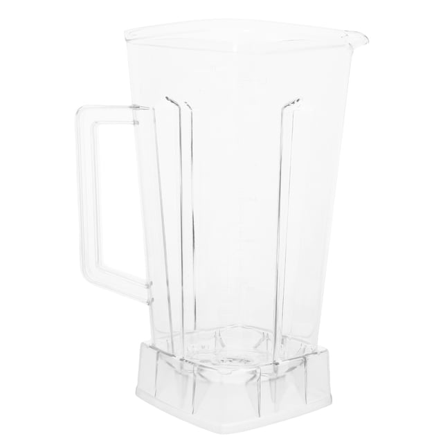 Large Capacity Clear Blender Jug for Smoothies and Juices Reusable Plastic Pitcher for Kitchen Blending and Party Drinks 2L