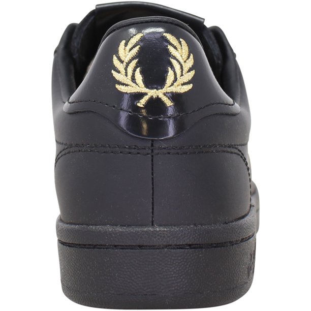Fred Perry B721 Leather Tab Black B1251/102 Men's Size 8 Medium - Walmart.ca
