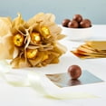 thumbnail image 2 of Juvale Gold Foil Sheets - Food-Safe Gold Aluminum Foil - Candy & Chocolate Bar Wrappers - 100 Pack, 6 x 7.5 in, 2 of 10