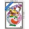 thumbnail image 3 of Nintendo The Super Mario Galaxy Movie (2026) - Bowser Jr. Paint Wall Poster, 14.725" x 22.375" Framed, 3 of 5