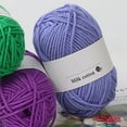 thumbnail image 5 of Taicans Cotton Yarn 25g,4-Ply Soft Knitting Crochet Yarn for Sweaters Hats Scarves Dolls Bags,Bright Colorful Hand DIY Craft Yarn,Beginner Friendly for Knitters Crocheters,Multicolor, 5 of 8