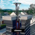 thumbnail image 5 of Nuevo Cubierta protectora para lluvia de tubo de chimenea de acero inoxidable 2023, tapa protectora con extremo de 60-250mm Xianning, 5 of 5