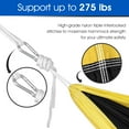 thumbnail image 2 of Yes4All Single Lightweight Camping Hammock with Carry Bag (Black/Yellow), 2 of 5