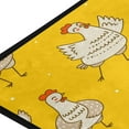 thumbnail image 2 of Kitchen Mat Cute Chickens Roosters Kitchen Rug Mat Anti-Fatigue Comfort Floor Mat Non Slip Oil Stain Resistant Easy to Clean Kitchen Rug Bath Rug Carpet for Doormat Home Decor Gifts, 2 of 7