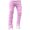 Pink 1, variant on BLTIBY Men's Denim Jeans Slim Straight Pants Stylish Stretch Sports Classic Basic Retro Comfortable Heavy Duty Work Denim Trousers Skinny Relaxed Pants Biker Hippie Ripped Jeans Blue 1 XL