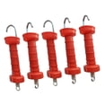 thumbnail image 3 of 5 manijas para portones de cercas eléctricas, manijas de resorte aisladas, fácil instalación Rojo, 3 of 8