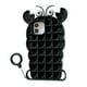 thumbnail image 5 of Funda para teléfono Funda de silicona para teléfono Fidget Bubble Mobile Cover, Reemplazo para iPhone 12 Mini, 5.4 Pulgadas, Negro Inevent EL001982-14, 5 of 7