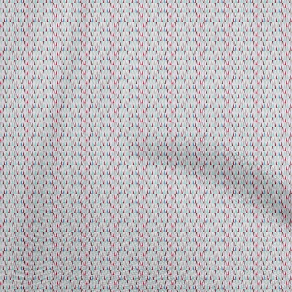 oneOone Velvet Brown Fabric Triangle Diy Clothing Quilting Fabric Print Fabric By Yard 58 Inch Wide-MZ